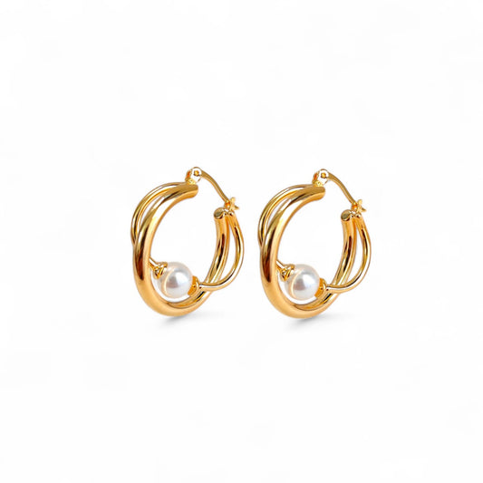 PEARL HOOPS