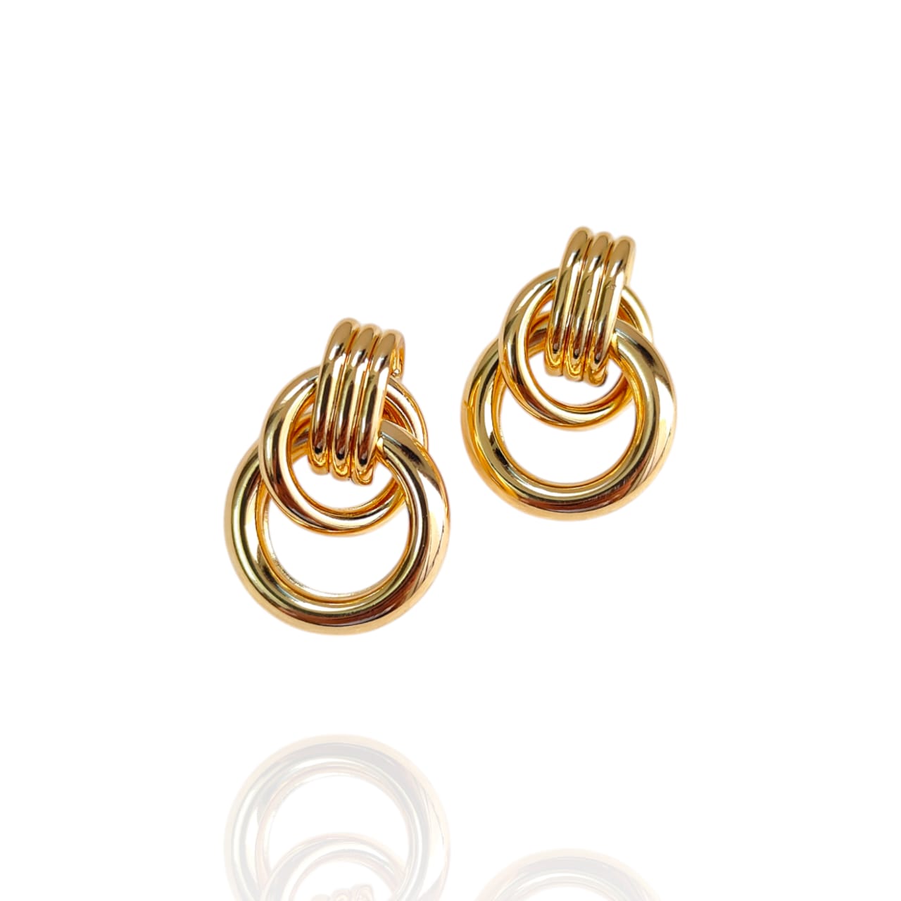 SPARK 18K GOLD PLATED STUD