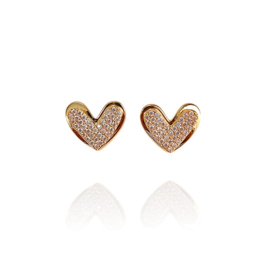 ELEGANT HEART STUD
