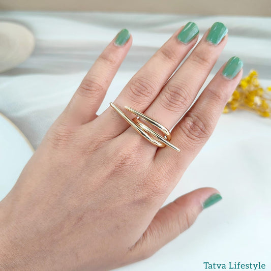 CROSS BOLD RING