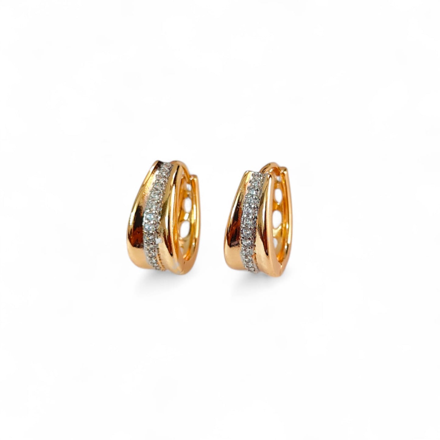 CRYSTAL HOOPS