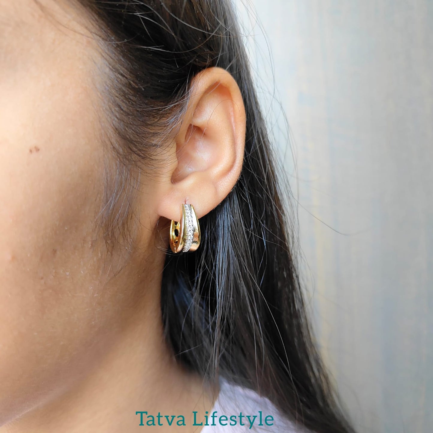 CRYSTAL HOOPS